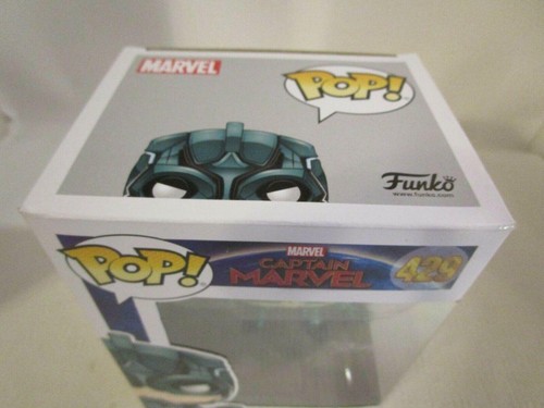 Funko POP! Marvel #429 Yon-Rogg ~ Captain Marvel Bobble-Head Figure NEW - Picture 3 of 6