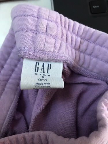Gap Kids Lavender Sweatpants Size S (6-7) - Picture 3 of 3