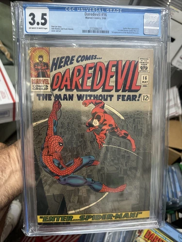 Daredevil #16 MEGA KEY!  3.5 CGC1st App Masked Marauder J. Romita Sr Cover WOW!!