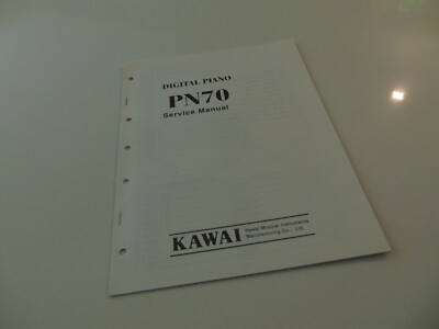 Kawai Digital Piano PN70 Service Repair Shop Manual Schematics