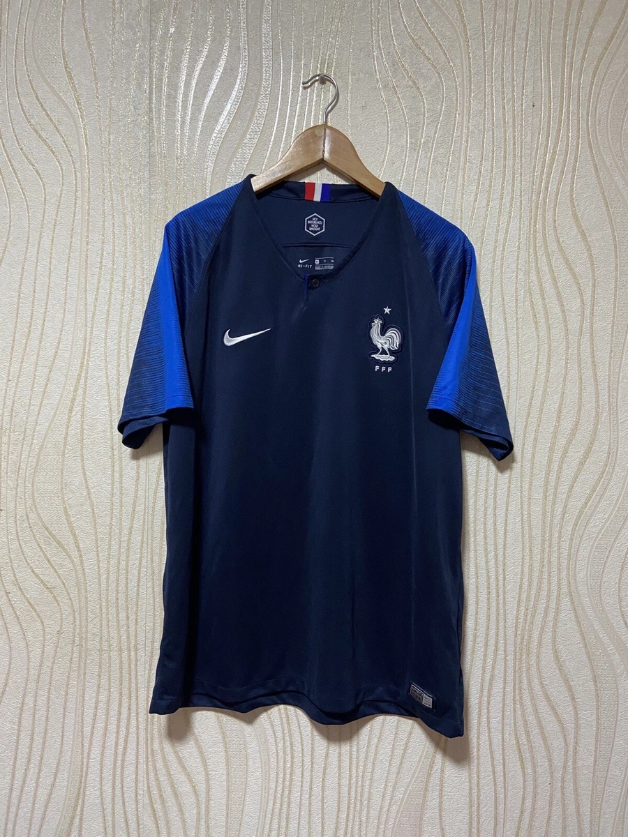 Maillot entraînement Nike bleu ciel sur