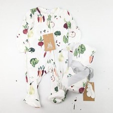 Angel Dear Watercolor Veggies Footie Blanket
