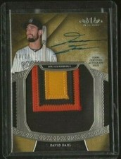 David Dahl 2017 Topps Tier One Auto Patch #d /10 All Star Patch Rockies