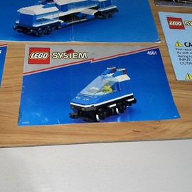 WORKING Vintage Lego System 9V Railway Express Train Set 4561