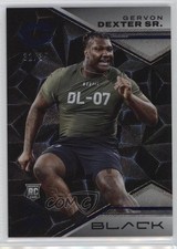 2023 Panini Black Rookies Sapphire /35 Gervon Dexter Sr #169 6o3
