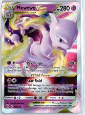 Mewtwo VSTAR Holo Ultra Rare Pokemon GO 031/078 NM