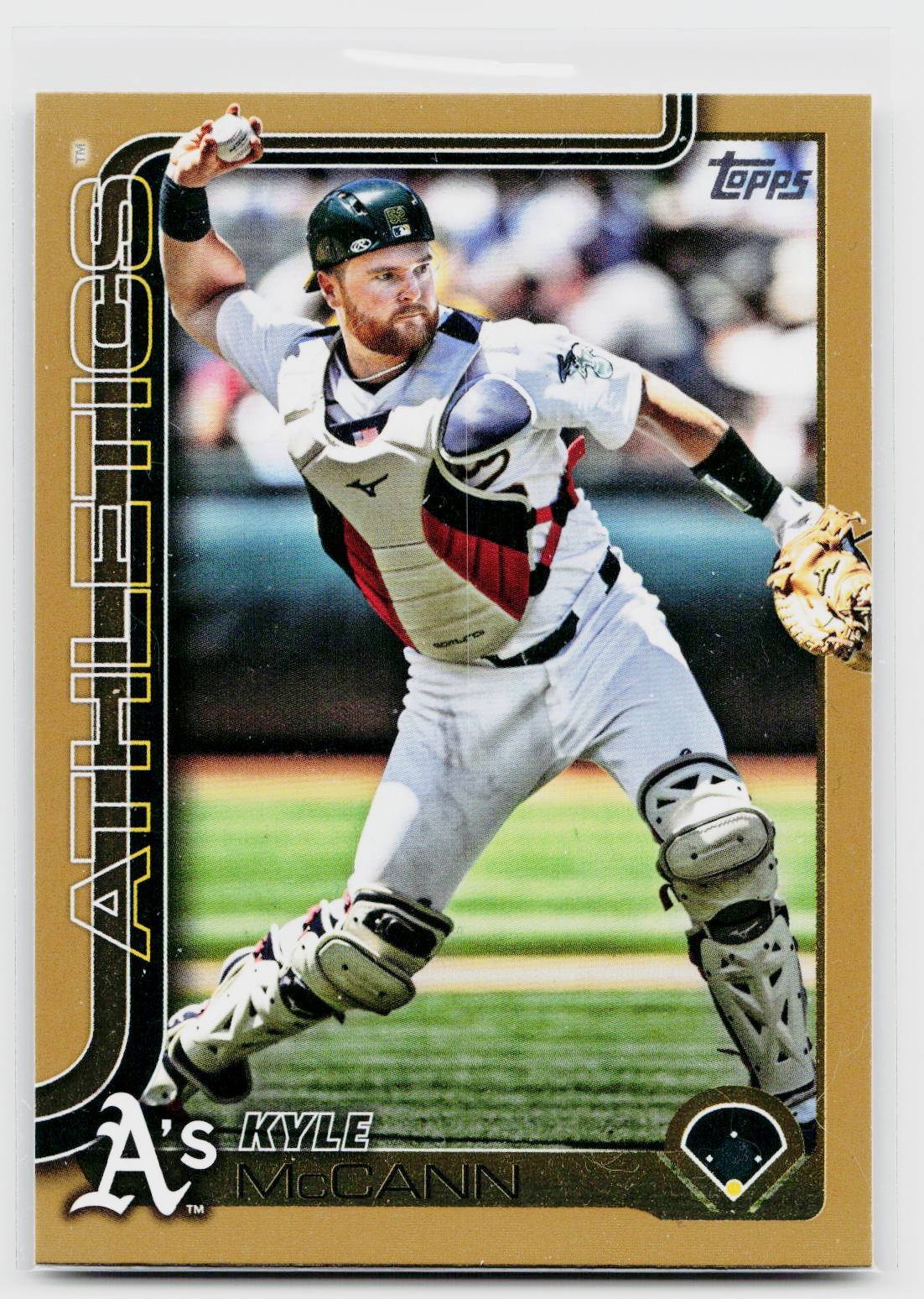 2025 Kyle McCann Topps - Gold 555 Athletics