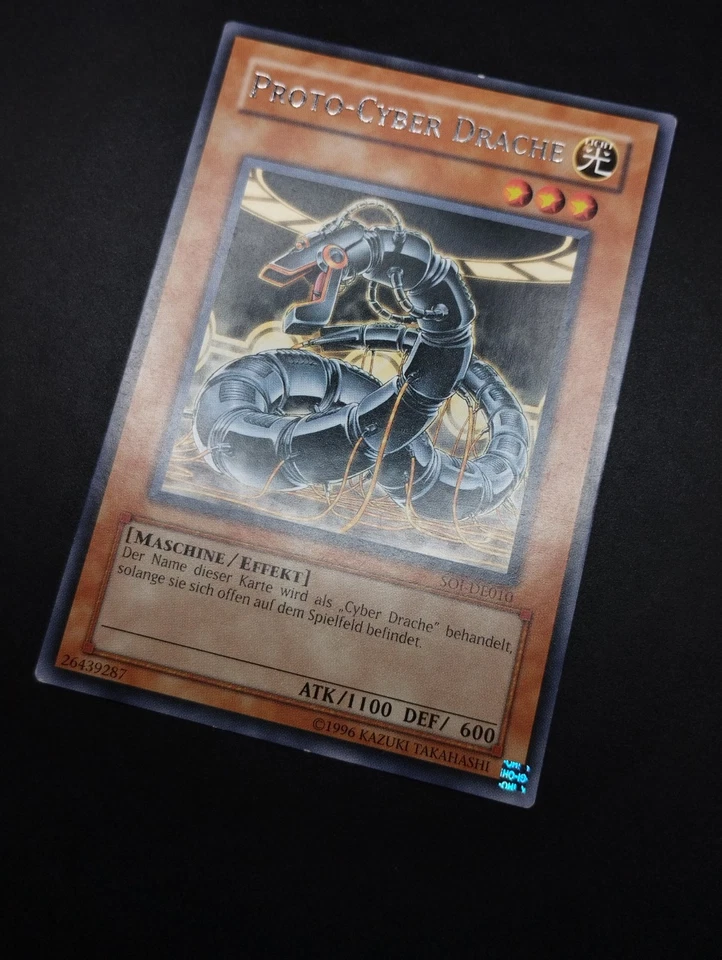 YUGIOH 2005 | PROTO-CYBER DRAGON | SOI-DE010 | GERMAN | RARE | EXCELLENT (LP) - Bild 3 von 4