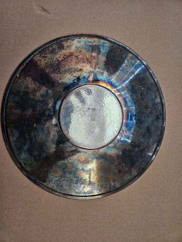 Plato de plata coleccionable, antiguo, excelente estado Foto 3 de 4