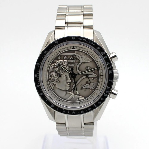 Omega Speedmaster Apollo XVII 42mm Steel Silver Dial Watch 311...