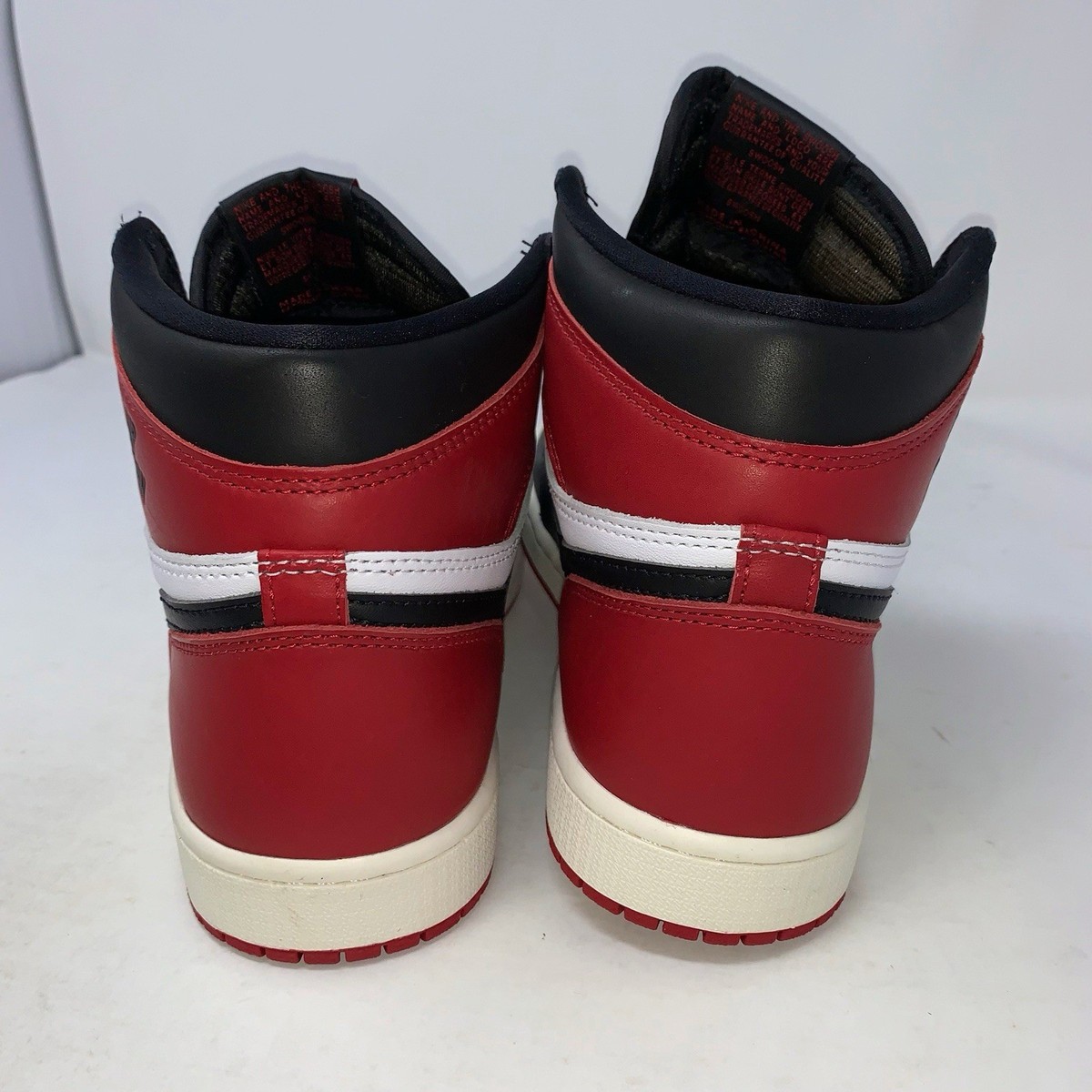 Size 8.5 - Air Jordan 1 Retro OG High Black Toe Reimagined for