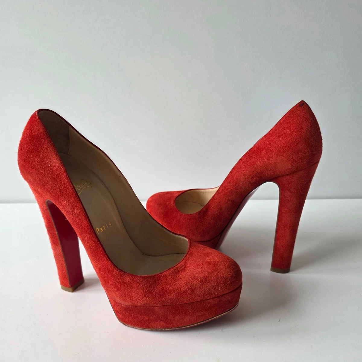 Christian Louboutin Pigalle Suede Heels for Women for sale | eBay