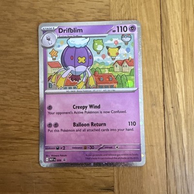 Pokémon TCG Drifblim 006 Mega Evolution Promo Pack Fresh NM