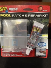 Flex Seal Pool Patch Repair Kit  6 Fl Oz Clear Glue Can Be Applied Underwater