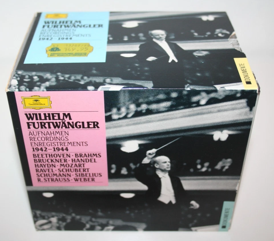 WILHELM FURTWÄNGLER - Aufnahmen/Recordings 1942 - 1944 - 10CD BOX - TOP ZUSTAND