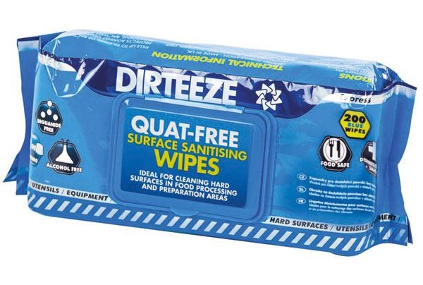 Dirteeze Food Surface Sanitising Wipes (200 Wipes)