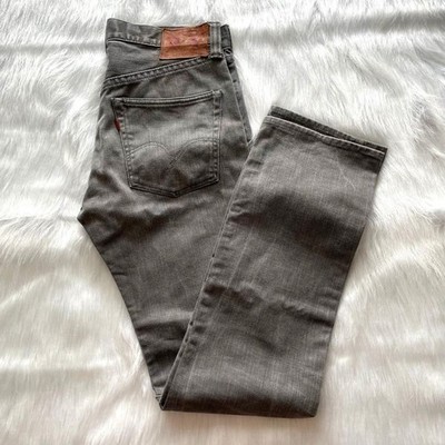 FULL COUNT Gray Denim Jeans W31 Used Casual Slim Fit JAPAN
