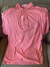 Criquet Polo Shirt Mens Extra Large Dark Pink Organic Cotton Golf Outdoor M