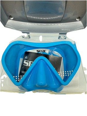 SEAC MASCHERA MANTRA FOX DIVING MASK - LIGHT BLUE S/AZ