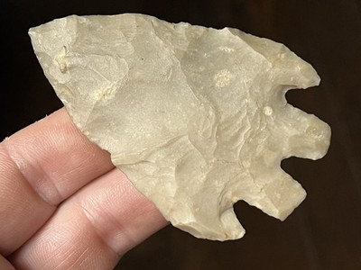EXCEPTIONAL TEXAS MONTELL POINT ARROWHEAD AUTHENTIC INDIAN ARTIFACT BG