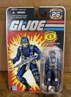 Gi Joe 25 Anniversary Cobra Officer. ( Foil Edition ) .2007