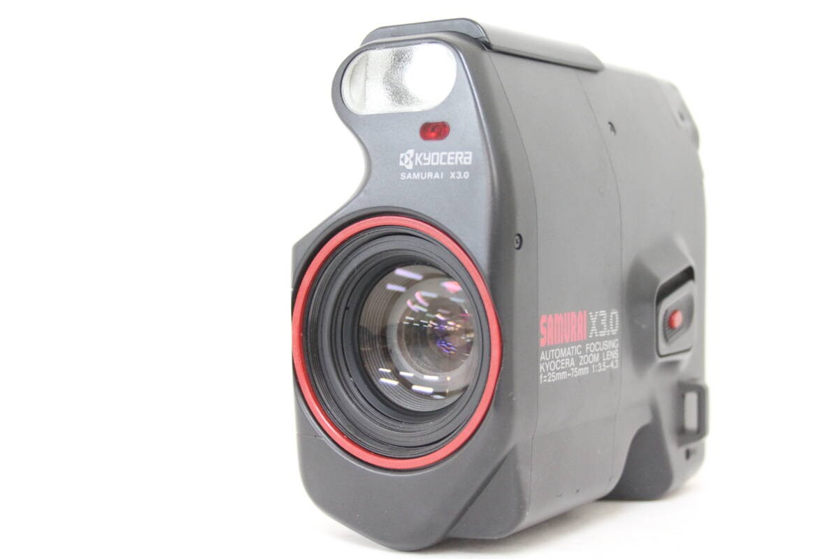 美品 京セラ SAMURAI X3.0 25-75mm 3.5-4.3　B530 EXCELLENT KYOCERA Samurai X3.0 25-75mm f/3.5-4.3 + GRIP