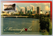 #5698a Mighty Mississippi Minnesota Maxi Card