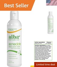 Acnedote 6 oz Deep Pore Wash with 2 Salicylic Acid - and Cruelty-Free
