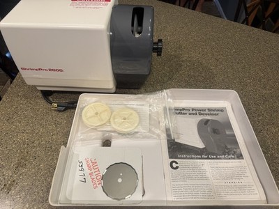 Nemco 55925 Shrimp Pro 2000 Deveiner and Cutter - 120v