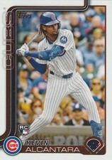 Kevin Alcántara 2025 Topps #578 RC Chicago Cubs
