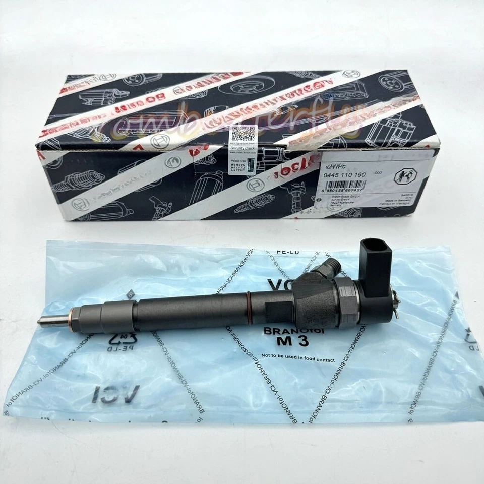 6X Fuel Injectors 0445110190 0445110189 6110701687 For Mercedes Benz Sprinter Foto 4 de 4