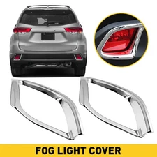 Rear Bumper Fog Lights Covers For Toyota 2014-2019 Highlander Car Accessories US