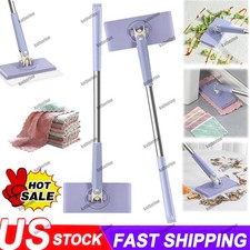 1-3PACK Mini Mop ,Zero Touch Mini Mop,No Wash Lazy Mops Wet and Dry FAST SHIP