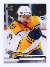 2023-24 Upper Deck Series 1 Clear Cut Filip Forsberg #106 e1t