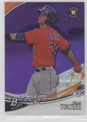 2016 Bowman Platinum Top Prospects Purple 88/250 Kyle Tucker #TP-KT o7m