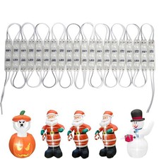 LED Module, Replacement Lights for Inflatables White 20pcs 9.8 Ft 3 LED Super...