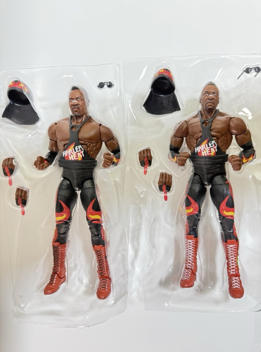 WWE Mattel Monday Night War Booker T Stevie Ray Elite Figures