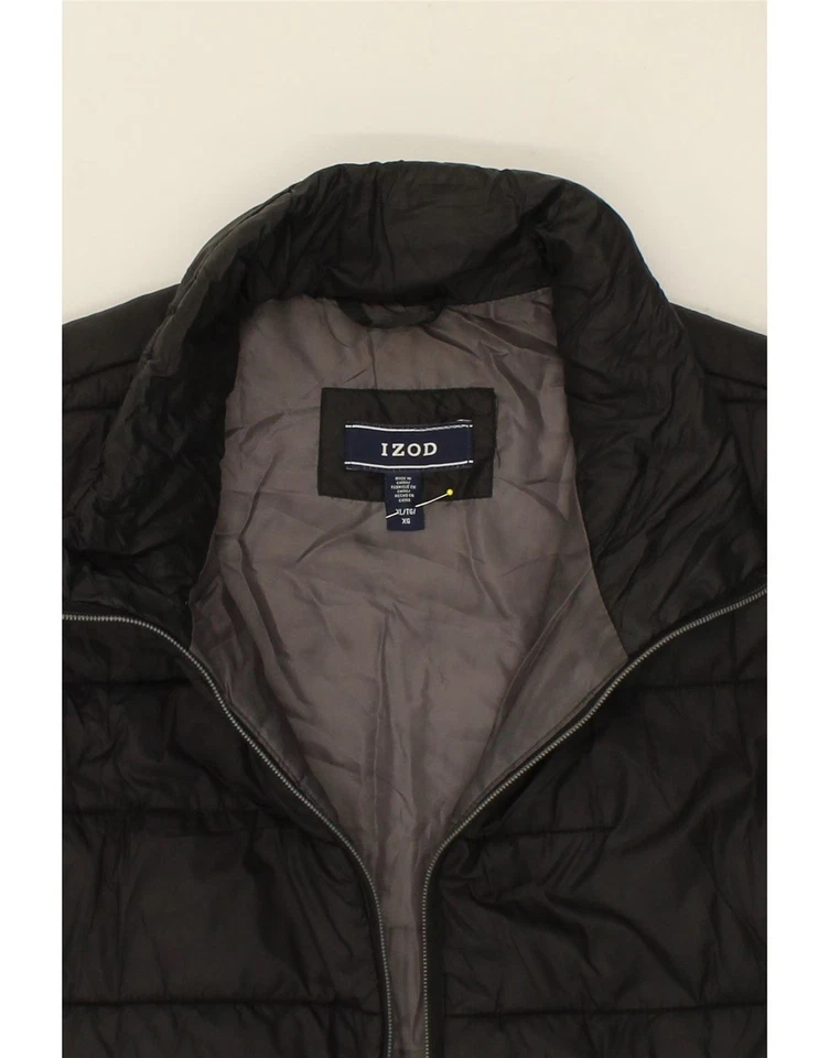 IZOD Mens Big & Tall Padded Gilet UK 42 XL Black Polyester CL68 - Image 3 of 3