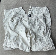 Urban Outfitters BDG Women's Cargo Jeans Size 25, Ivory, Y2K