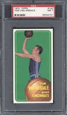 1970 Topps Tom Van Arsdale #145 PSA 7 Near Mint Cincinnati Royals