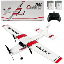 OUTLET RC aereo Cessna Trainer 2.4GHz telecomandato set completo per principianti