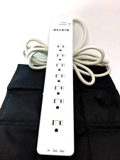 Belkin 7 Outlet Surge Protector 6' Cord 750 Joules BE107000-06-CM T25Z3Q3T1 