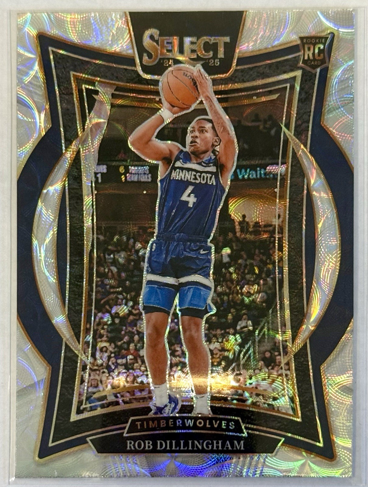 2024-25 Panini Select Rob Dillingham Rookie Concourse Scope Prizm #84 RC