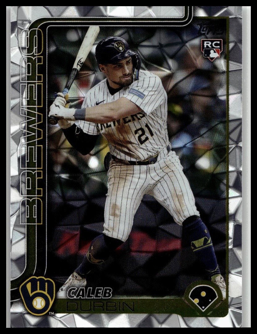 2025 Topps Update #US170 Caleb Durbin Diamante Foil