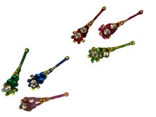 Indian Bollywood Bindi Body Jewel Self Adhesive, Crystal Forehead, Face Jewels