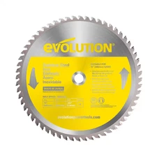 Evolution Power Tools Cutting Saw Blade Stainless-Steel 14 in. Dia x 90-Teeth