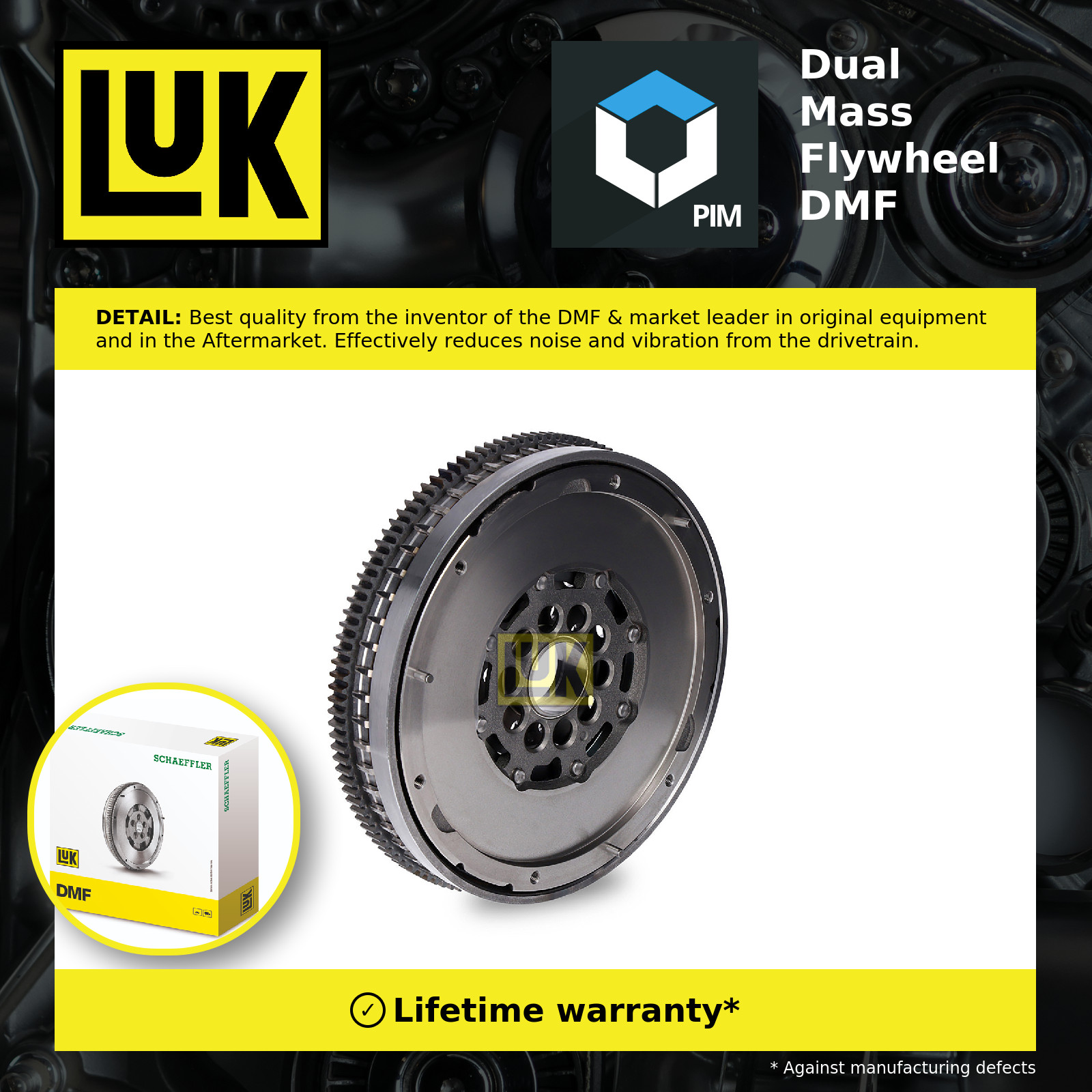 Dual Mass Flywheel DMF fits VOLVO V60 Mk1 2.4D 11 to 15 LuK 31325141 31401174