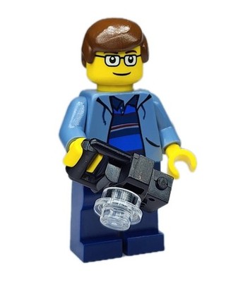 NEW LEGO  Spider Man 1 Peter Parker 2 Sand Blue Jacket Minifigure Spd007 4851
