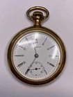Antique Waltham Gold Filled Pocket Watch Pre-Owned Runs (29-147)
