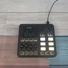 Gaming Audio Mixer Usb Audio Interface for pc 1/4 xlr interface Streaming Podcas